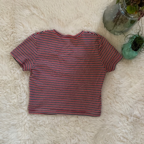 AA Striped Crop Top 🐌 - Picture 4 of 4